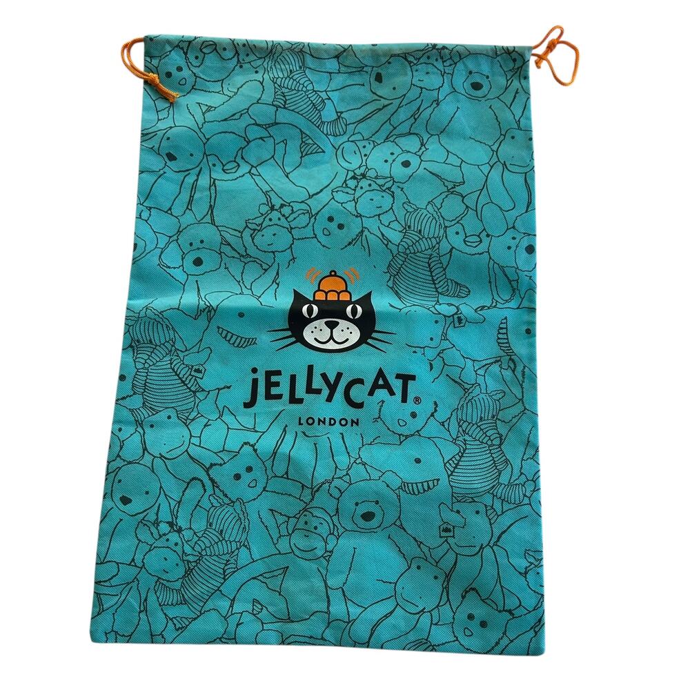 Whimsical‎ Plushcore Large Jellycat London Teal Bag Collectible 23x15.5